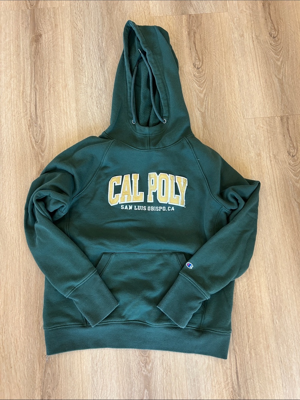 Green cal poly champion hoodie